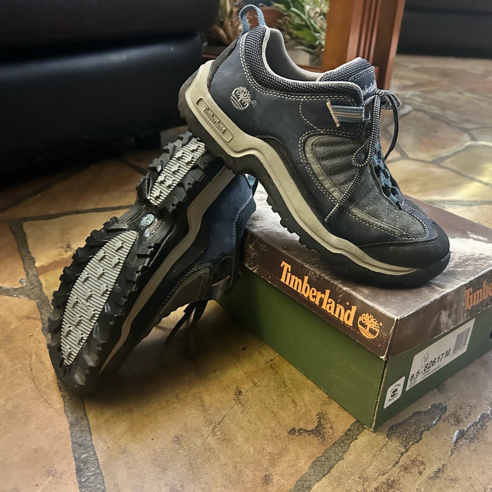 Timberland Women’s Light Blue Hiking Shoes
